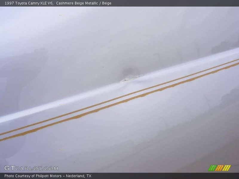 Cashmere Beige Metallic / Beige 1997 Toyota Camry XLE V6