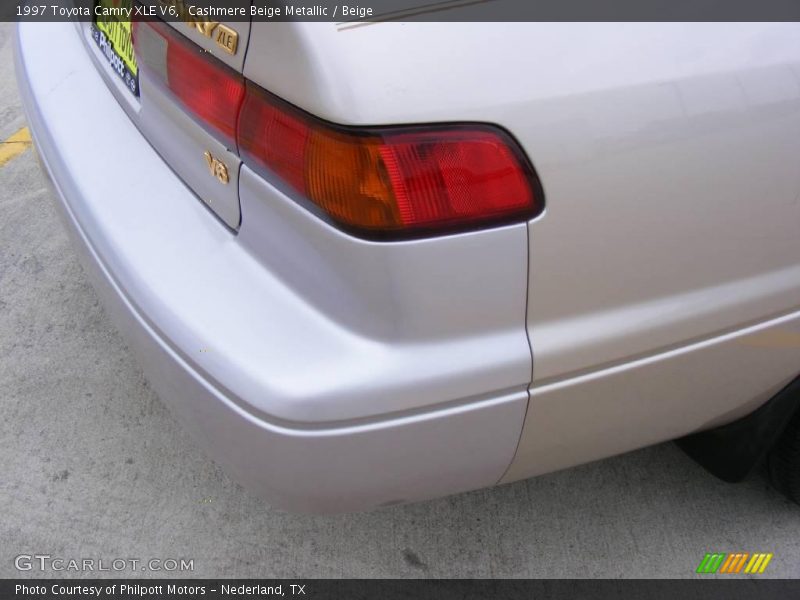 Cashmere Beige Metallic / Beige 1997 Toyota Camry XLE V6