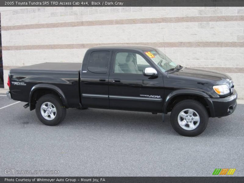 Black / Dark Gray 2005 Toyota Tundra SR5 TRD Access Cab 4x4