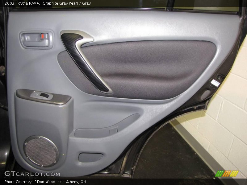 Graphite Gray Pearl / Gray 2003 Toyota RAV4