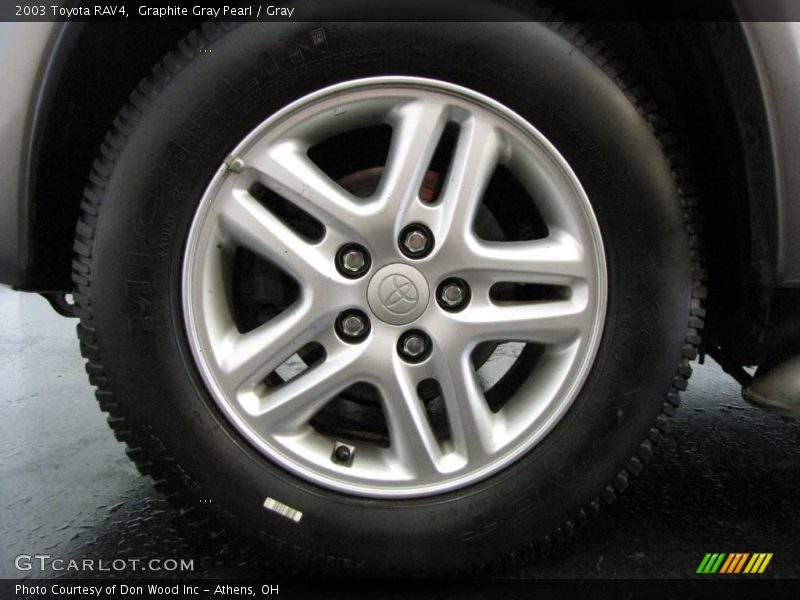 Graphite Gray Pearl / Gray 2003 Toyota RAV4
