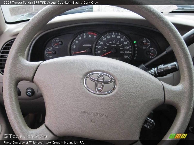Black / Dark Gray 2005 Toyota Tundra SR5 TRD Access Cab 4x4