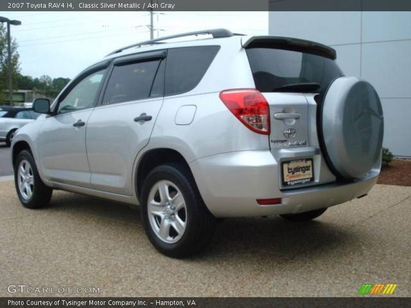 Classic Silver Metallic / Ash Gray 2007 Toyota RAV4 I4