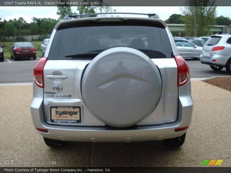 Classic Silver Metallic / Ash Gray 2007 Toyota RAV4 I4