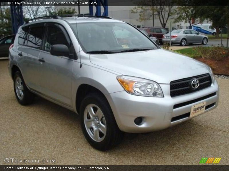 Classic Silver Metallic / Ash Gray 2007 Toyota RAV4 I4