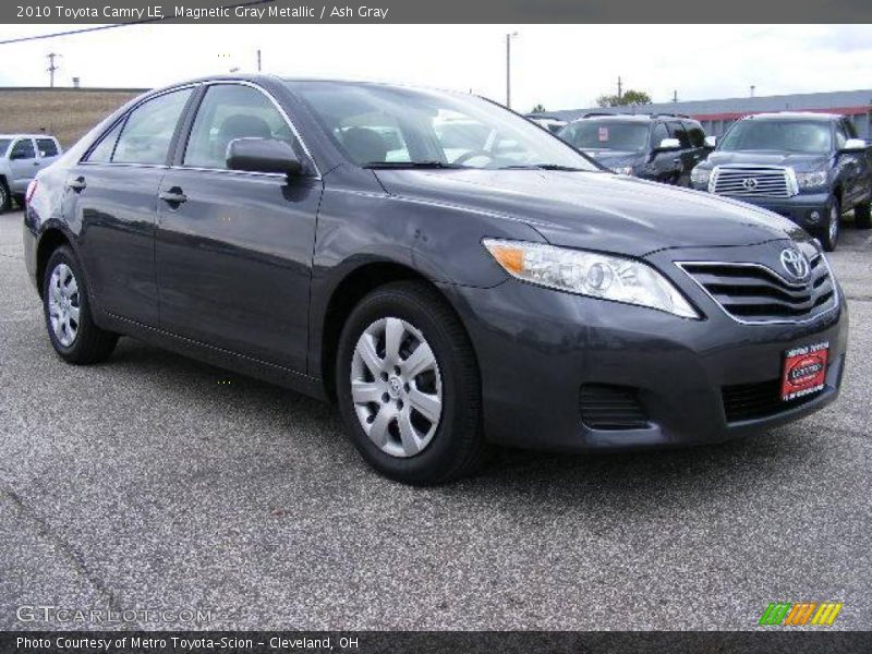 Magnetic Gray Metallic / Ash Gray 2010 Toyota Camry LE