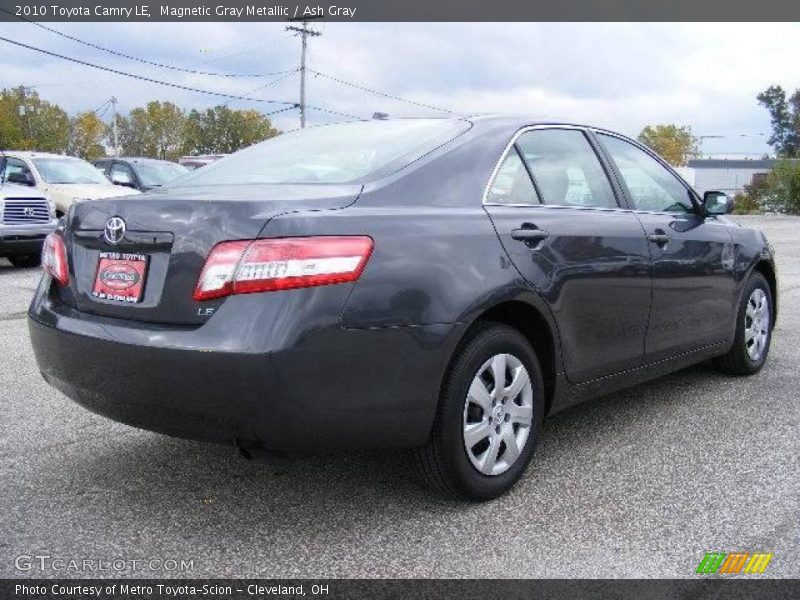Magnetic Gray Metallic / Ash Gray 2010 Toyota Camry LE