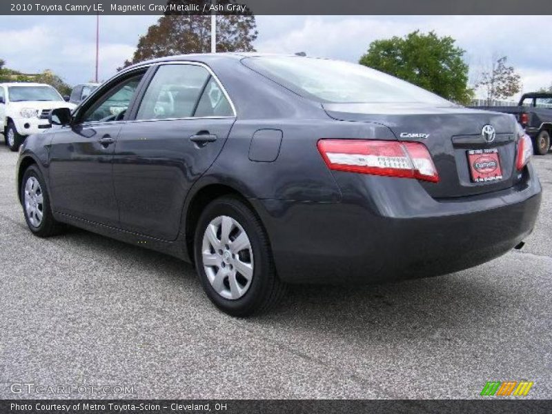 Magnetic Gray Metallic / Ash Gray 2010 Toyota Camry LE