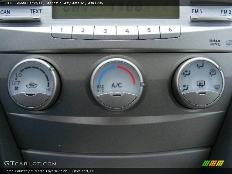 Magnetic Gray Metallic / Ash Gray 2010 Toyota Camry LE