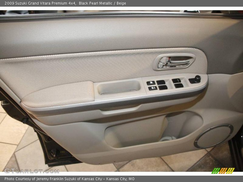 Black Pearl Metallic / Beige 2009 Suzuki Grand Vitara Premium 4x4