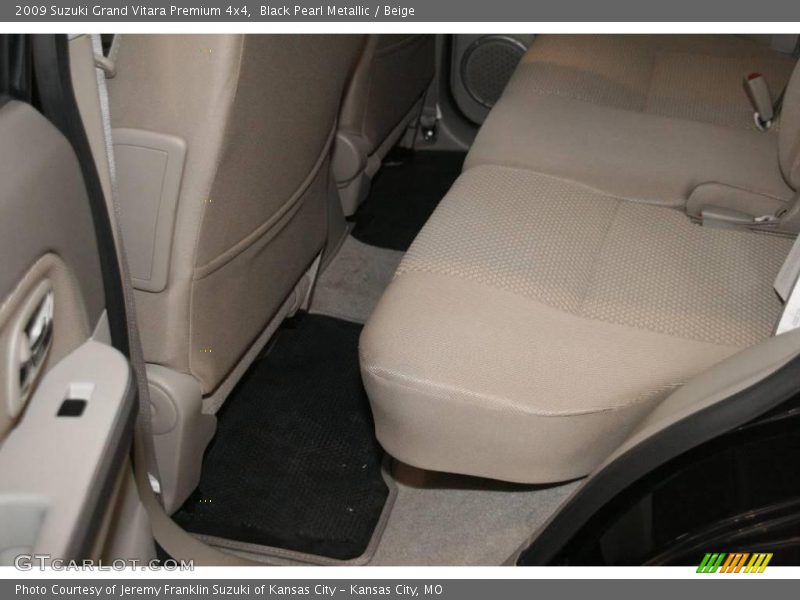 Black Pearl Metallic / Beige 2009 Suzuki Grand Vitara Premium 4x4