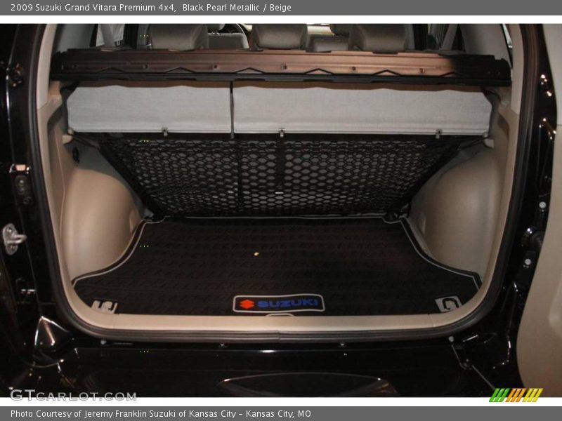 Black Pearl Metallic / Beige 2009 Suzuki Grand Vitara Premium 4x4