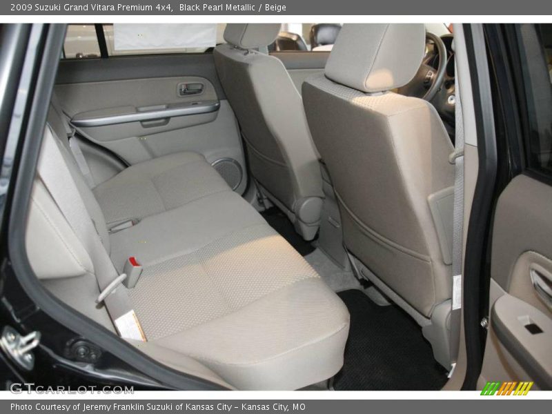 Black Pearl Metallic / Beige 2009 Suzuki Grand Vitara Premium 4x4