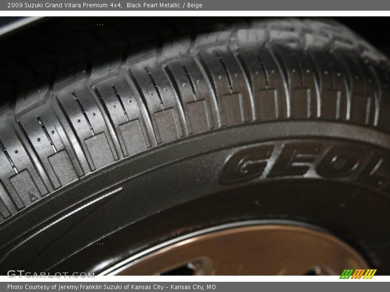 Black Pearl Metallic / Beige 2009 Suzuki Grand Vitara Premium 4x4
