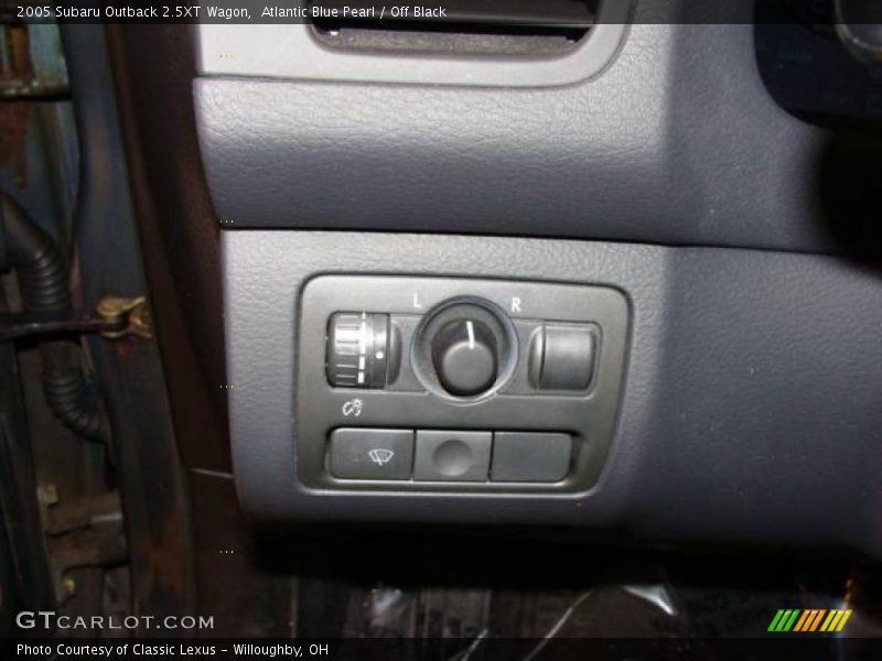 Atlantic Blue Pearl / Off Black 2005 Subaru Outback 2.5XT Wagon