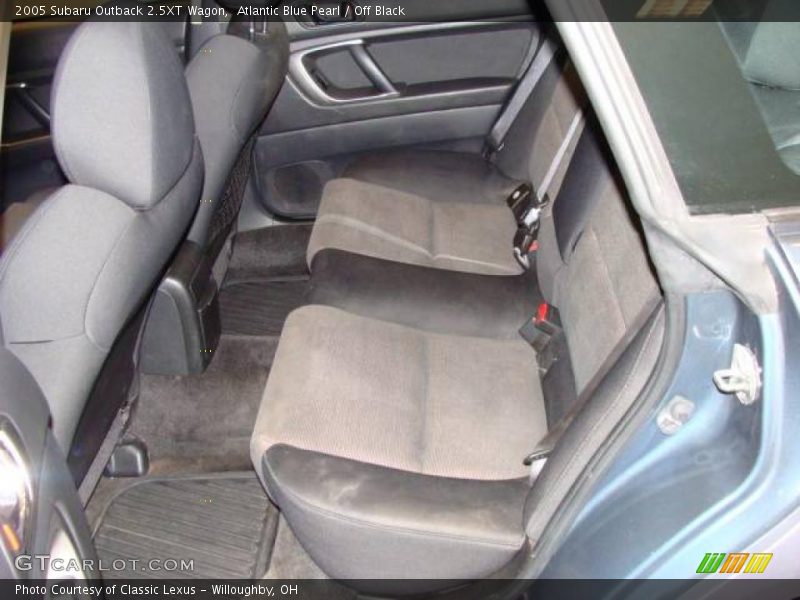 Atlantic Blue Pearl / Off Black 2005 Subaru Outback 2.5XT Wagon