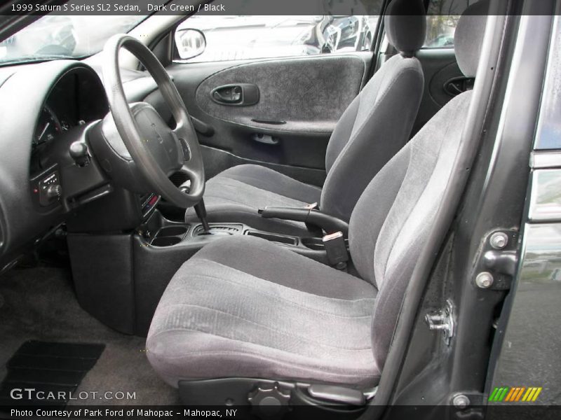 Dark Green / Black 1999 Saturn S Series SL2 Sedan