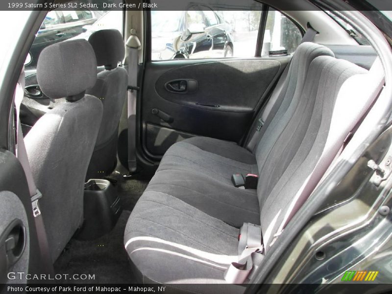 Dark Green / Black 1999 Saturn S Series SL2 Sedan