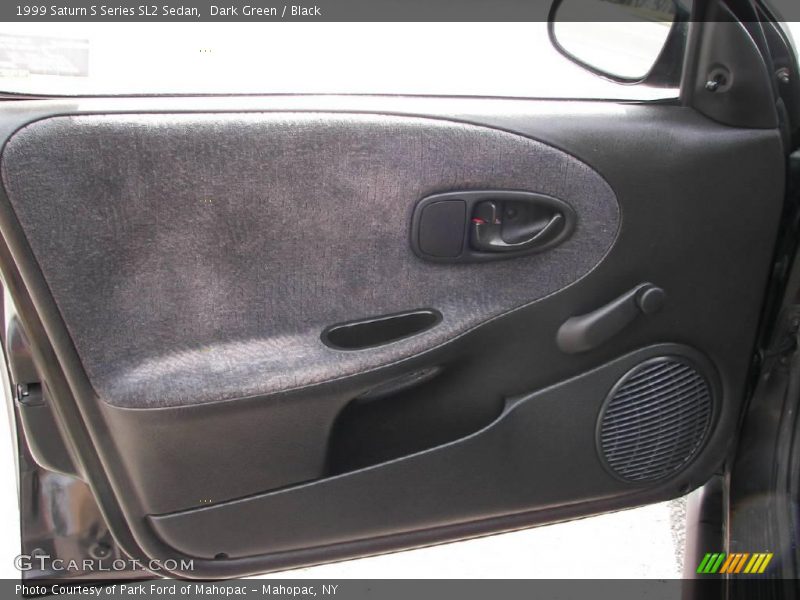 Dark Green / Black 1999 Saturn S Series SL2 Sedan