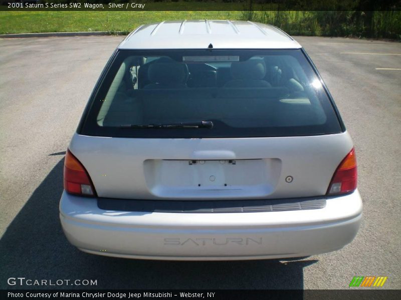 Silver / Gray 2001 Saturn S Series SW2 Wagon