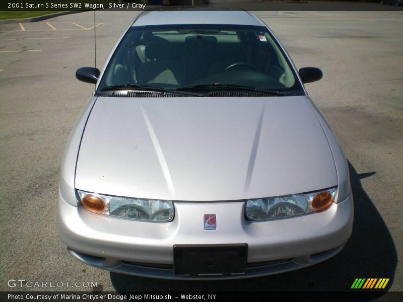 Silver / Gray 2001 Saturn S Series SW2 Wagon