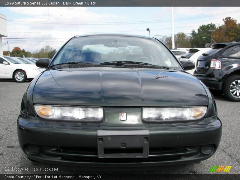 Dark Green / Black 1999 Saturn S Series SL2 Sedan