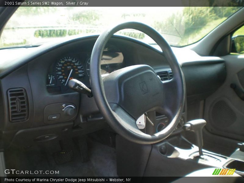 Silver / Gray 2001 Saturn S Series SW2 Wagon