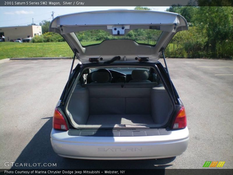 Silver / Gray 2001 Saturn S Series SW2 Wagon