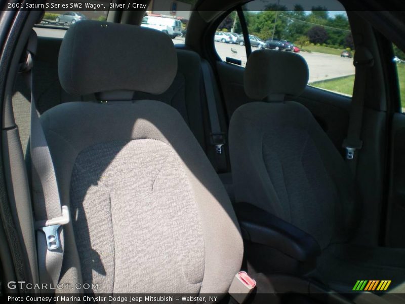 Silver / Gray 2001 Saturn S Series SW2 Wagon