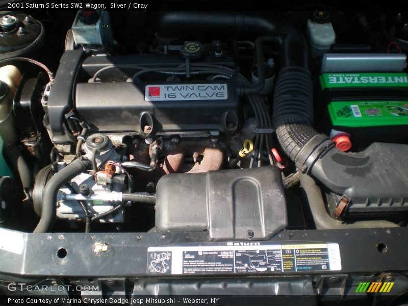 Silver / Gray 2001 Saturn S Series SW2 Wagon