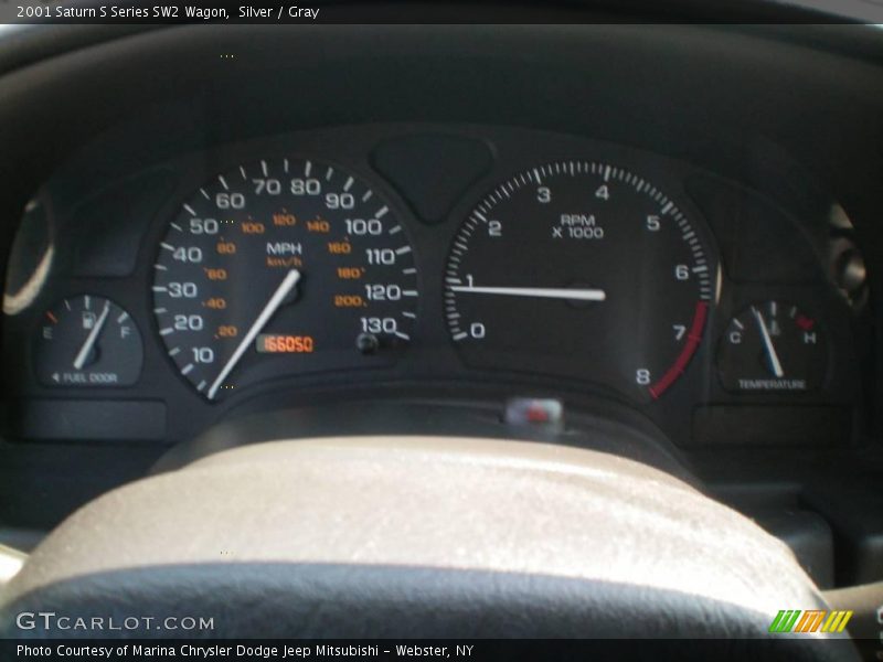 Silver / Gray 2001 Saturn S Series SW2 Wagon