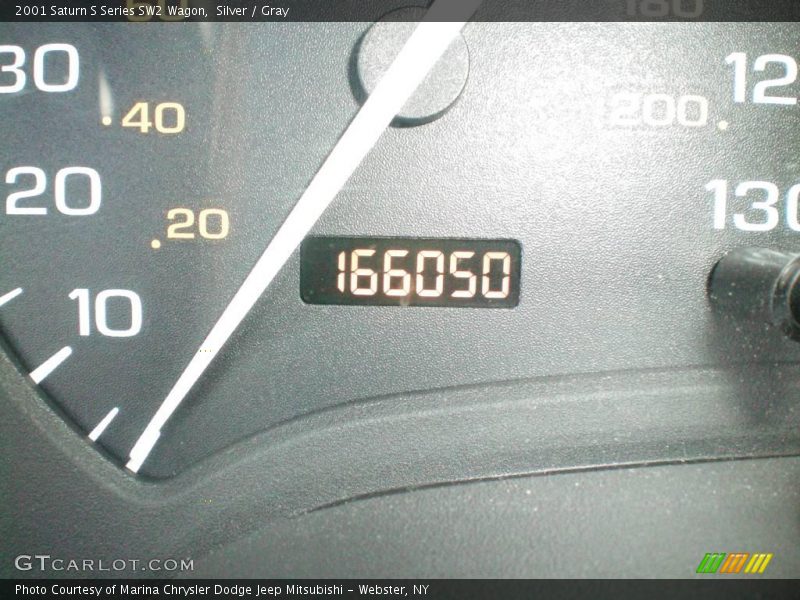 Silver / Gray 2001 Saturn S Series SW2 Wagon