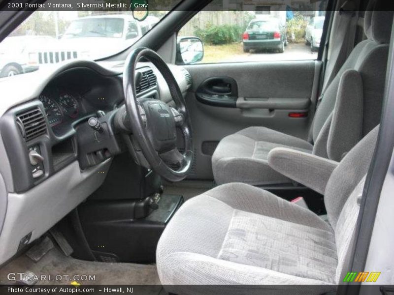 Silvermist Metallic / Gray 2001 Pontiac Montana