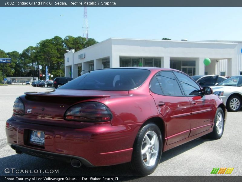 Redfire Metallic / Graphite 2002 Pontiac Grand Prix GT Sedan