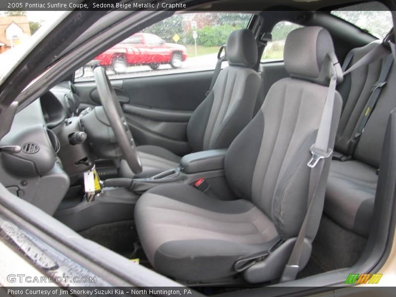 Sedona Beige Metallic / Graphite 2005 Pontiac Sunfire Coupe