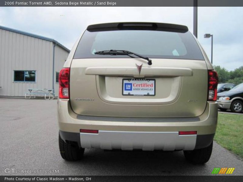 Sedona Beige Metallic / Sand Beige 2006 Pontiac Torrent AWD