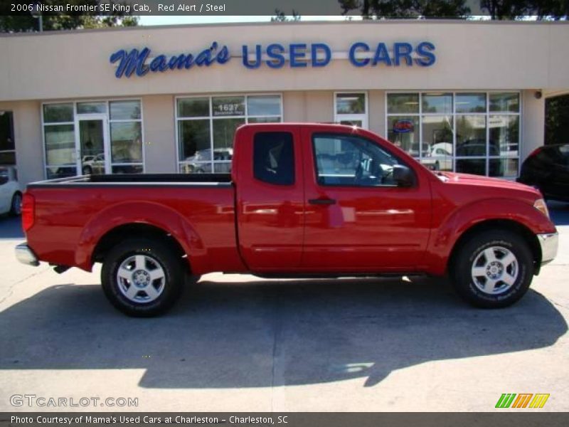 Red Alert / Steel 2006 Nissan Frontier SE King Cab
