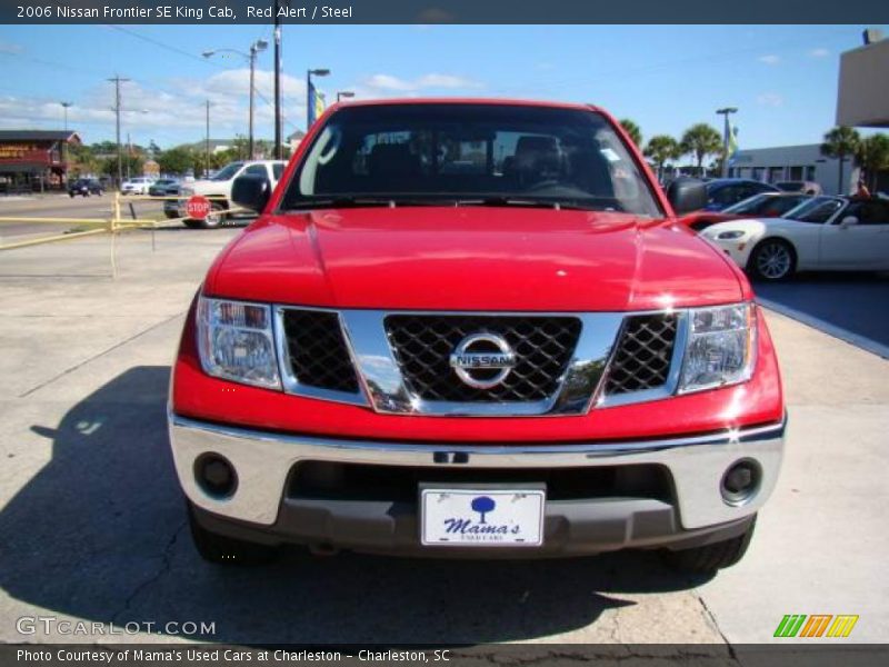 Red Alert / Steel 2006 Nissan Frontier SE King Cab