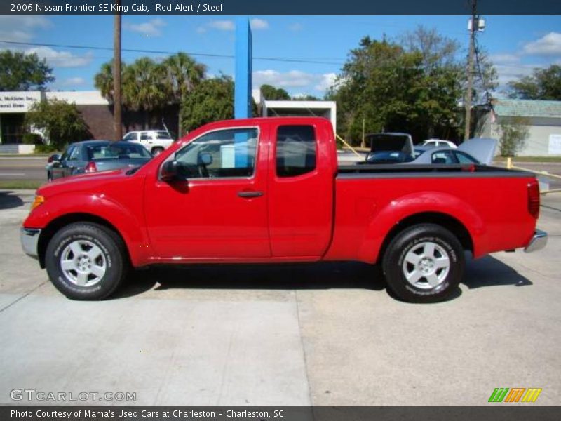 Red Alert / Steel 2006 Nissan Frontier SE King Cab