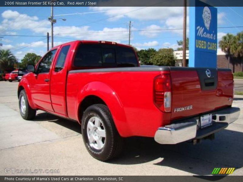 Red Alert / Steel 2006 Nissan Frontier SE King Cab