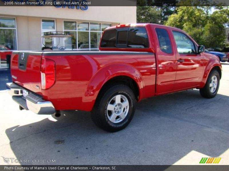 Red Alert / Steel 2006 Nissan Frontier SE King Cab