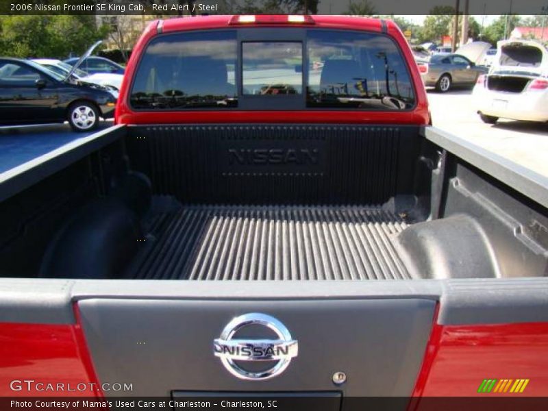 Red Alert / Steel 2006 Nissan Frontier SE King Cab