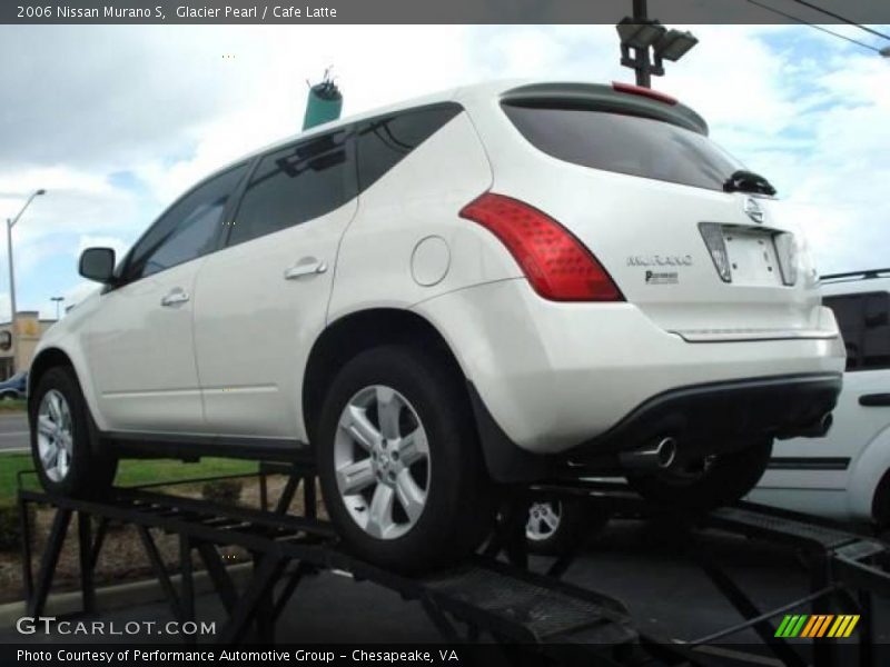 Glacier Pearl / Cafe Latte 2006 Nissan Murano S