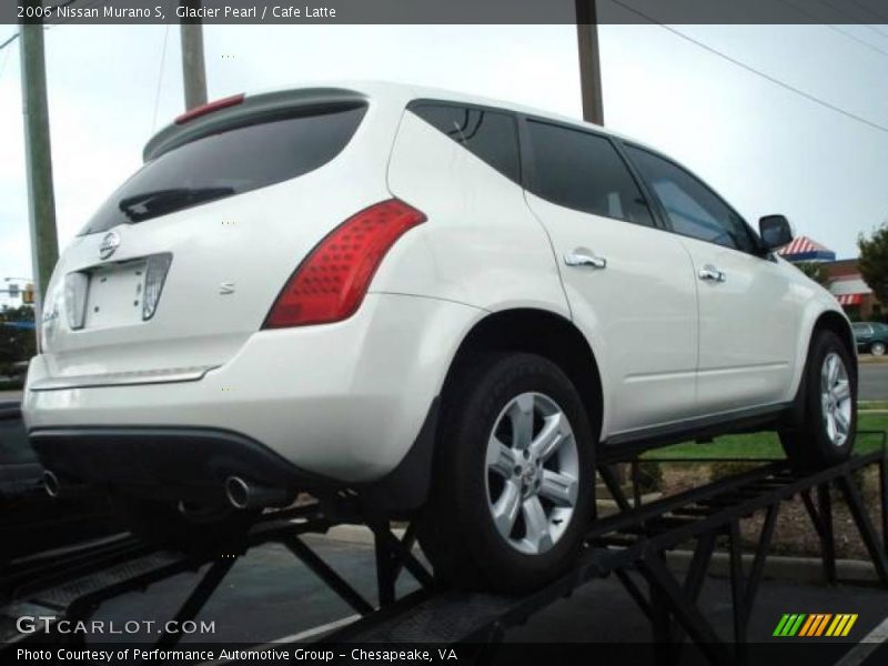 Glacier Pearl / Cafe Latte 2006 Nissan Murano S