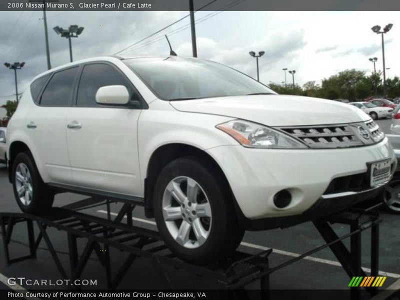 Glacier Pearl / Cafe Latte 2006 Nissan Murano S
