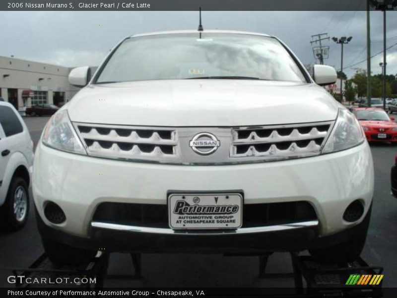Glacier Pearl / Cafe Latte 2006 Nissan Murano S
