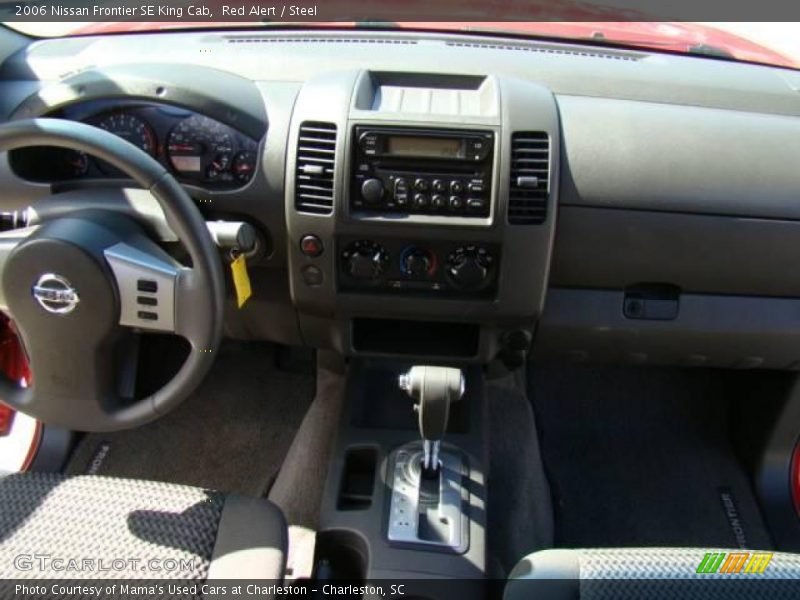 Red Alert / Steel 2006 Nissan Frontier SE King Cab