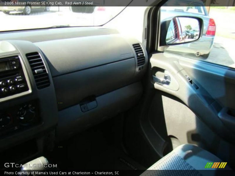 Red Alert / Steel 2006 Nissan Frontier SE King Cab