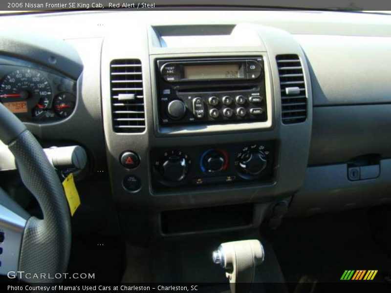 Red Alert / Steel 2006 Nissan Frontier SE King Cab