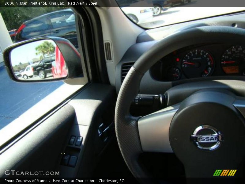 Red Alert / Steel 2006 Nissan Frontier SE King Cab